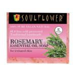 Soulflower Rosemary Essential Oil Soap, 150G