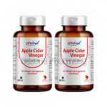 Apple Cider Vinegar Capsules | 60 Veg. Capsules Pack Of 2