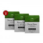 Neem Soap   Handmade Soap For Face and Body ( Paraben/ Sulphate/ Dye/ Silicon Free) Pack Of 3