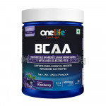 Onelife Bcaa : Supports Muscle Growth and Recovery Replenishes Electrolytes  Blueberry   250G