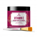 Matra Vitamin C French Rose Clay Kaolin Mask With Bentonite, Calamine and Jojoba Oil For Skin Lightening, Pore Cleansing And Scar Removal