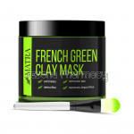 Matra French Green Clay Green Tea Face Mask With Rice Water For De Tan, Blackhead Removal And Skin Lightening.