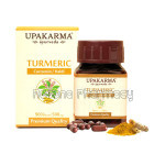 Upakarma Pure Turmeric | Curcumin | Haldi Extract Capsules To Boost Immunity – 500Mg | 90 Capsules