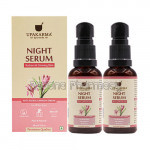 Upakarma Night Serum With Saffron 30Ml – Pack Of 2 | An Anti Aging Serum For All Skin Types