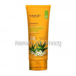 Sunscreen Lotion Spf 50 With Aloe Vera and Chamomile (110 Ml)