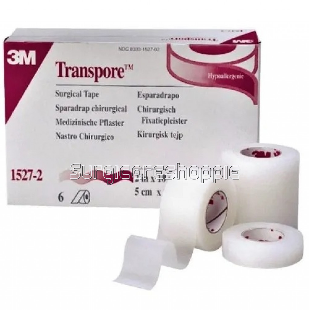 Transpore Plaster Tape 3M SURGICARE SHOPPIE